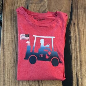 Travis Mathew Red T-Shirt